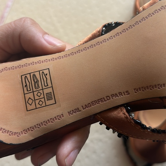 Size 8 Karl Lagerfeld Heels - Picture 6 of 10